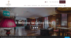 Desktop Screenshot of colonyhotel.it